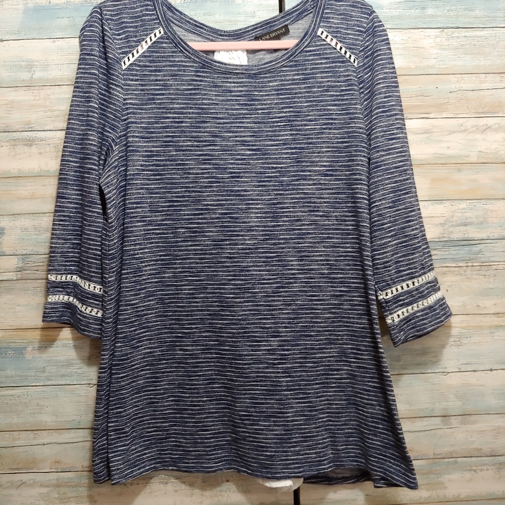 Super Cute Tee with Lace Up Gusset Back 14/16